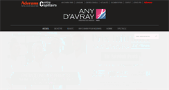 Desktop Screenshot of anydavray.fr